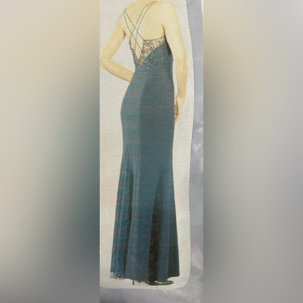 Avanti Navy Blue Gown